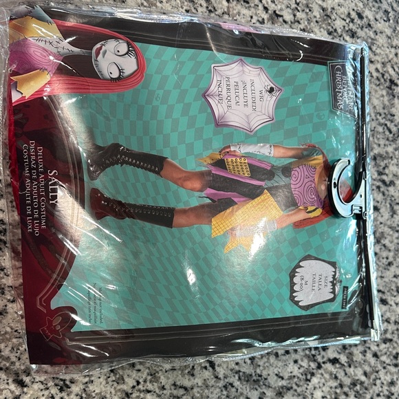 Disney Sally Costume - Multicolor Patchwork - Picture 3 of 3